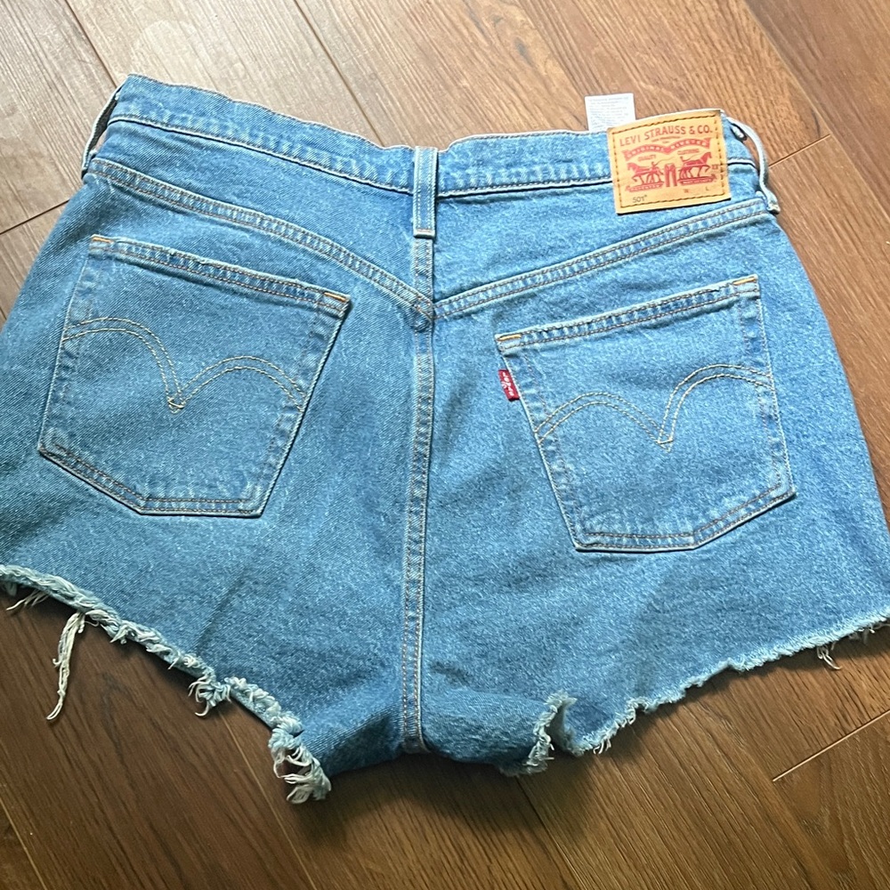 Levi's Classic Blue Jean Shorts
